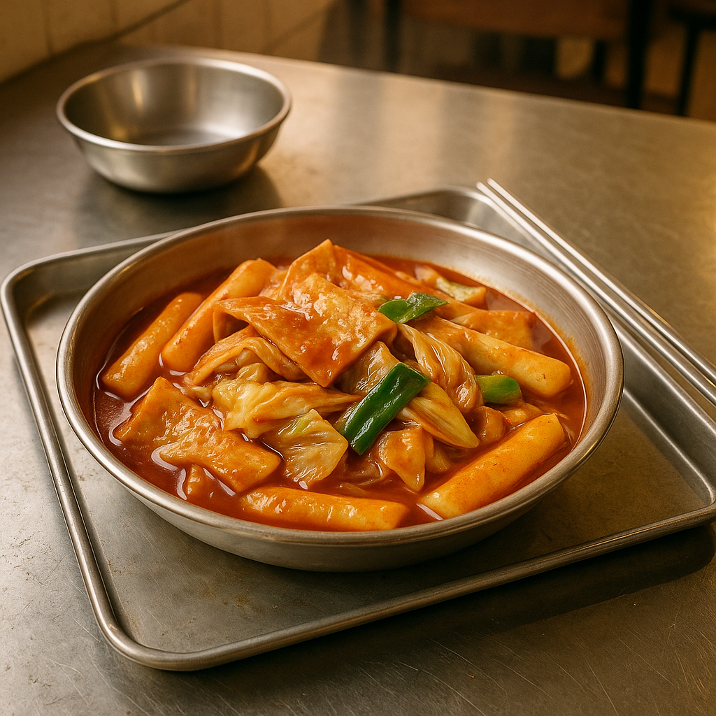떡볶이 완성 사진